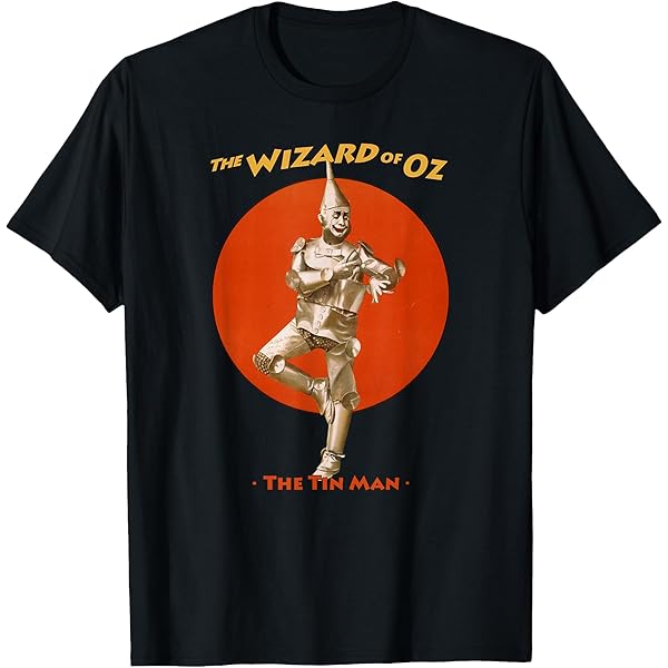 Amazon.com: Big Tin Man Shirt Art The Wizard of OZ Tinman T-Shirt